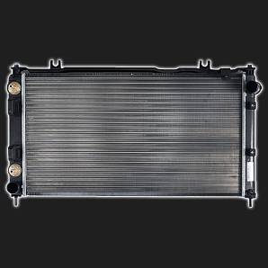 Радиатор охлаждения алюминиевый FINORD ВАЗ Гранта, Калина-2 (c АКПП, с кондиционером)