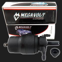 Насос омывателя MEGAVOLT (с уплотнителем) ВАЗ 2104-2107, 2108-21099, 2110-2112, 2113-2115, Калина, Приора, Гранта, LADA 4x4, Niva Legend, Chevrolet NIVA, Niva Travel