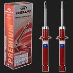 Амортизатор задней подвески газомасляный DEMFI Premium (-70 мм) ВАЗ 2110-2112, Калина, Приора, Гранта (2 штуки)