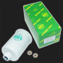 Фильтр топливный LGR ВАЗ 2112-1117010 /инжектор, с резьбой/