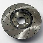 Диски переднего тормоза TORNADO R14 вентилируемые SPORT ВАЗ 2112 (2 штуки)