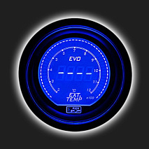 Прибор AUTO GAUGE температуры выхлопных газов /52 мм/ EVO Style (цифровой), тонированное стекло