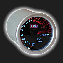 Прибор Auto Gauge температуры выхлопных газов /52 мм/ LEXUS Style 270°, тонированное стекло