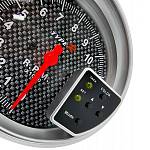 Прибор KET GAUGE тахометр /125 мм/, внешняя вспышка, карбон. циферблат, на подставке, 0-11000 RPM Прибор KET GAUGE тахометр /125 мм/, внешняя вспышка, карбон. циферблат, на подставке, 0-11000 RPM