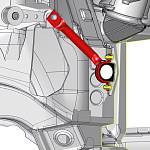 Усилитель щитка передка GTS ВАЗ 2110-2112 16V, 2170-2172 16V /Лада-Приора/