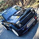 Крепление сплиттера с регулировкой L-100 мм чёрное (2 штуки)