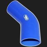 Патрубок силиконовый  45° D=57/70 мм SAMCO SPORT синий