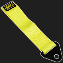 Стропа буксировочная универсальная OMP style жёлтая