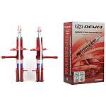 Стойки передней подвески газомасляные DEMFI Premium (-70 мм) ВАЗ 2110-2112 (2 штуки)