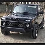 Бампер передний URBAN (АБС-пластик) LADA 4x4 /Нива/