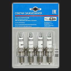 Свечи зажигания Оригинал /инжектор 16V/ ВАЗ 2108-21099, 2110-2112, 2113-2115, Калина, Приора, Гранта, Веста, Икс-Рей, Ларгус (4 штуки)