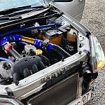 Заборник холодного воздуха гибкий RACING Air Intake D=76 мм чёрный
