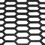 Сетка бампера 120х40 см пластиковая, чёрная, крупная Сетка бампера 120х40 см пластиковая, чёрная, крупная