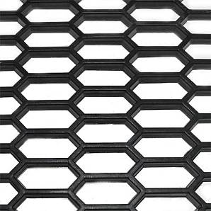 Сетка бампера 120х40 см пластиковая, чёрная, крупная Сетка бампера 120х40 см пластиковая, чёрная, крупная