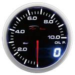 Прибор DEPO (D Racing) /52 мм/ BLED давления масла, тонированное стекло