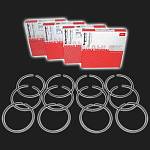 Комплект поршневых колец d79,8 мм MAHLE 1,5-2-4 мм (на 4 поршня) Комплект поршневых колец d79,8 мм MAHLE 1,5-2-4 мм (на 4 поршня)