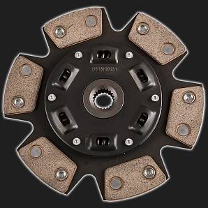 Диск сцепления ведомый /керамика/ 6-лепестковый с демпфером ВАЗ 21214, 2131 (Нива с 2009 г.в.), LADA Niva Legend, Chevrolet NIVA, LADA Niva Travel