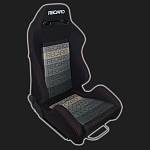 Сиденье спортивное универсальное RECARO-500 style (размер М) Сиденье спортивное универсальное RECARO-500 style (размер М)