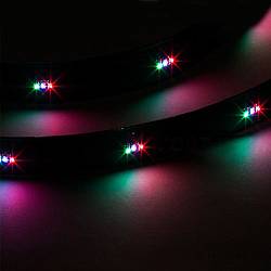 Подсветка ленточная светодиодная многоцветная, тройное мигание /длина 60 см/