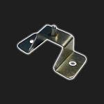 Кронштейн направляющего шипа замка двери задка 2102, 2104, 2121 /Нива/