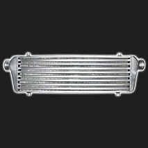 Интеркулер универсальный 550х180х65 мм APEXi style (диаметр патрубков 57 мм)