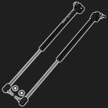 Упор капота газовый PNEUMATIC LADA X-Ray (2 штуки)