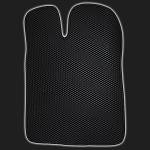 Коврики салона EVA чёрные с чёрной окантовкой ВАЗ 2101-2107 (комплект)