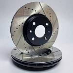 Диски переднего тормоза TORNADO R14 вентилируемые SPORT ВАЗ 2112 (2 штуки)