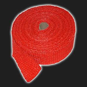Термолента красная 50 мм x 10 м х 2 мм (до 800°С)