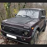 Накладка на капот БАРС LADA 4x4, LADA Niva Legend