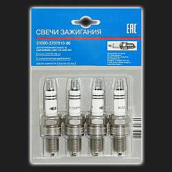 Свечи зажигания Оригинал /карбюратор/ ВАЗ 2108-21099, 2110, 2111, 2115, Нива (4 штуки)