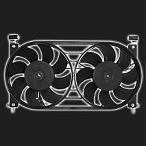 Электровентиляторы охлаждения в сборе с кожухом ВАЗ 21214, 2131 /Нива/