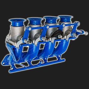 4-дроссельная система впуска GTS вертикальная 16V ВАЗ 2101-2107