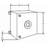 Бак топливный алюминиевый SPORT /40 л/ Бак топливный алюминиевый SPORT /40 л/