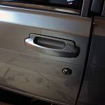 Комплект наружных ручек дверей ТЮН-АВТО ВАЗ 2104, 2105, 2107 неокрашенные, чёрные (4 штуки)