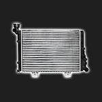 Радиатор охлаждения алюминиевый FINORD ВАЗ 2106 /карбюратор/