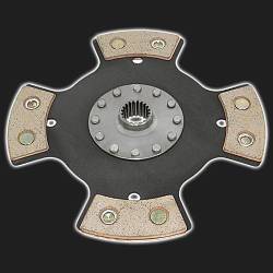 Диск сцепления ведомый /керамика/ 4-лепестковый без демпфера ВАЗ 21214, 2131 (Нива с 2009 г.в.), LADA Niva Legend, Chevrolet NIVA, LADA Niva Travel