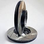 Диски переднего тормоза TORNADO R14 вентилируемые SPORT ВАЗ 2112 (2 штуки)