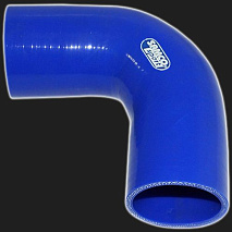 Патрубок силиконовый  90° D=51 мм SAMCO SPORT синий
