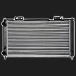 Радиатор охлаждения алюминиевый FINORD ВАЗ 2170-2172 /Лада-Приора/ (с кондиционером HALLA)