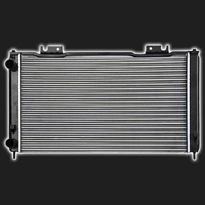 Радиатор охлаждения алюминиевый FINORD ВАЗ 2170-2172 /Лада-Приора/ (с кондиционером HALLA)