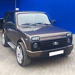 Бампер передний URBAN (АБС-пластик) LADA 4x4 /Нива/