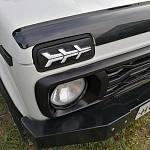 Решётка радиатора RAPTOR чёрная матовая LADA 4x4 /Нива/