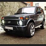Бампер передний URBAN (АБС-пластик) LADA 4x4 /Нива/
