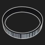 Ремень компрессора AutoTurbo  6ти-ручейковый OPTIBELT (1 штука)