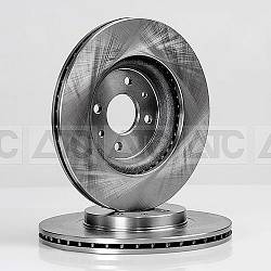 Диски переднего тормоза АТС R15 вентилируемые STANDART ВАЗ 11186 (2 штуки) Диски переднего тормоза АТС R15 вентилируемые STANDART ВАЗ 11186 (2 штуки)