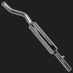 Глушитель прямоточный RZVS (51 мм) тихий, нержавейка /без насадки/ ВАЗ 2112, 2172 (Лада-Приора хэтчбек) Глушитель прямоточный RZVS (51 мм) тихий, нержавейка /без насадки/ ВАЗ 2112, 2172 (Лада-Приора хэтчбек)